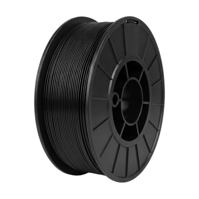 Філамент (пластик) для 3D принтера 3Dplast PETG 3кг, 1.75мм, чорний (3DPTG1753BLK)